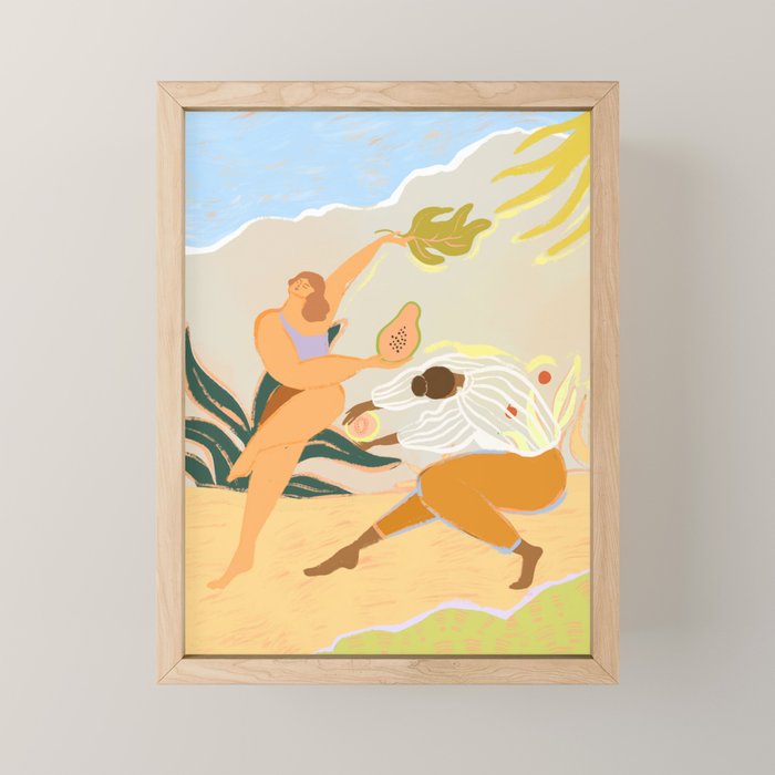 Summer Fever  Mini Art Print Gallery Image 1