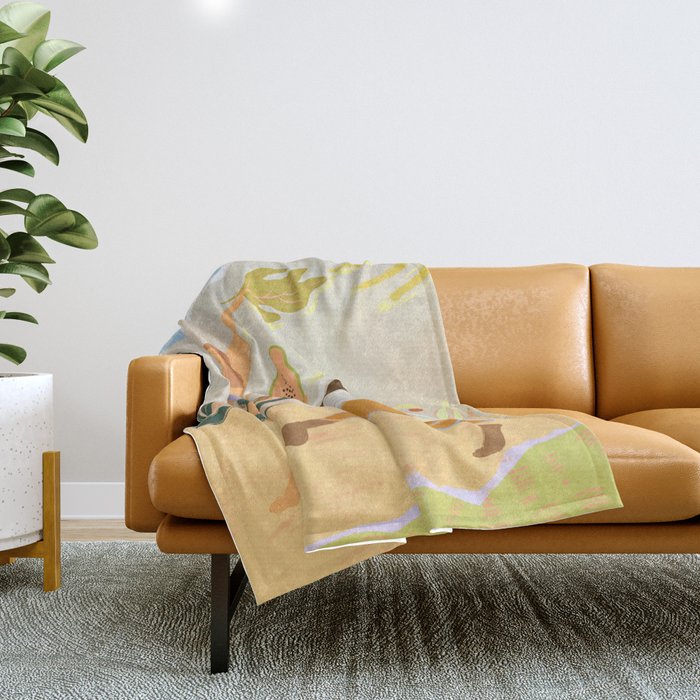 Summer Fever  Throw Blanket Gallery Image 1