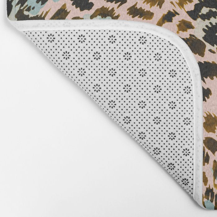 Abstract Animal Skin Bath Mat Gallery Image 2