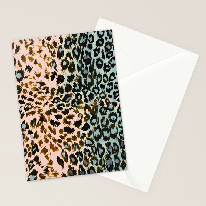 Abstract Animal Skin Stationery Card Gallery Image 2