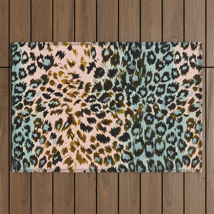 Abstract Animal Skin Outdoor Rug Gallery Image 1