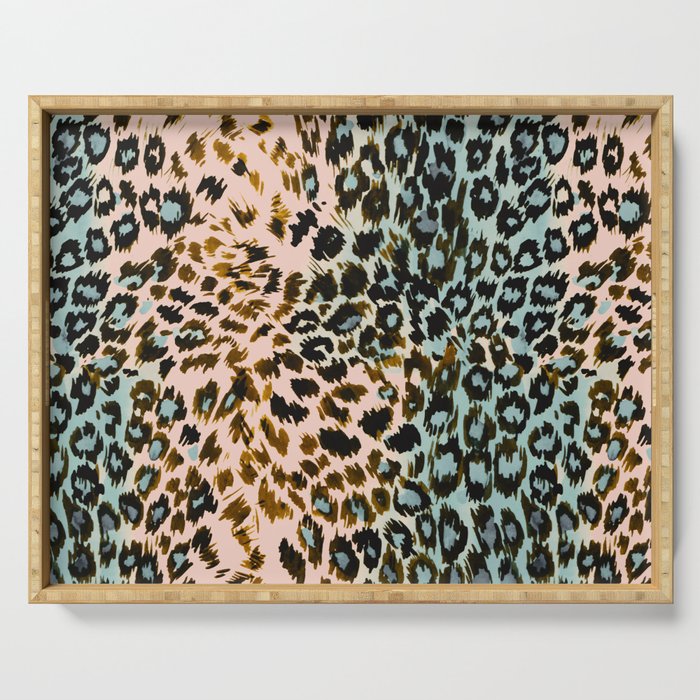 Abstract Animal Skin Serving Tray Gallery Image 1