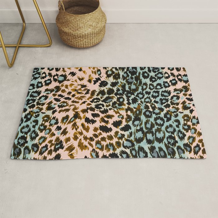 Abstract Animal Skin Rug Gallery Image 1