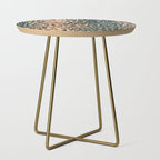 Abstract Animal Skin Side Table Gallery Image 1