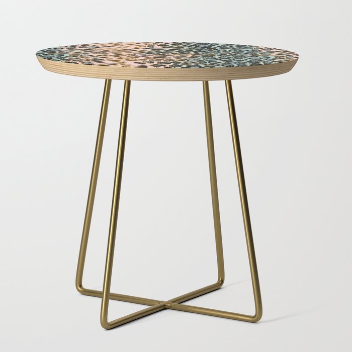 Abstract Animal Skin Side Table Gallery Image 1