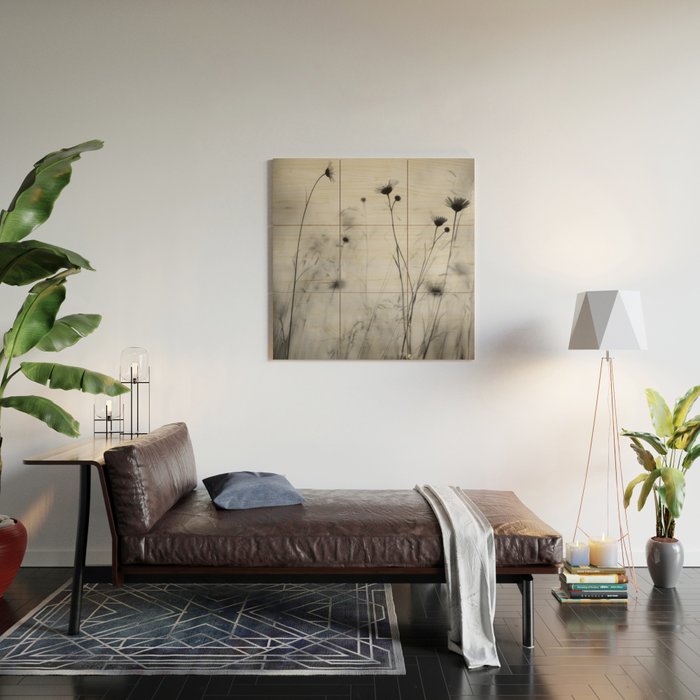 Whispers in Bloom II Wood Wall Art Gallery Image 2