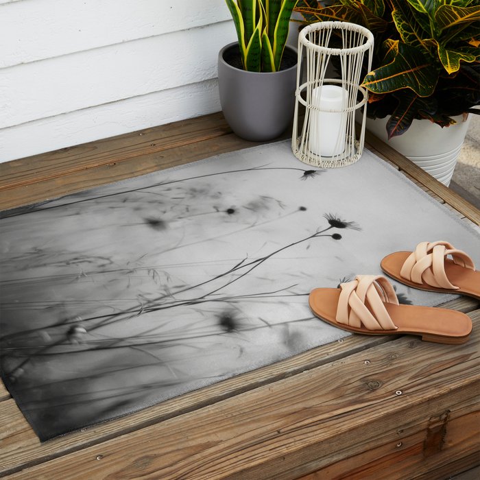 Whispers in Bloom II Outdoor Rug Gallery Image 2