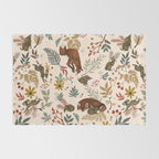 Animals winter wild nature 63 Rug Gallery Image 2