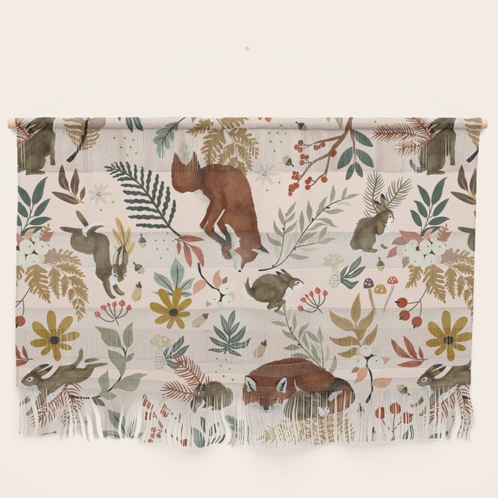 Animals winter wild nature 63 Wall Hanging Gallery Image 1