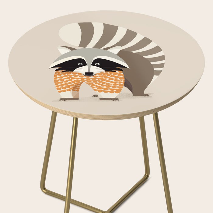 Whimsical Raccoon Side Table Gallery Image 2