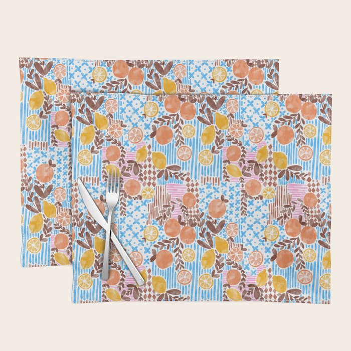 Citrus Fusion Extravaganza Placemat Gallery Image 1