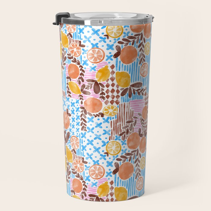 Citrus Fusion Extravaganza Travel Mug Gallery Image 3