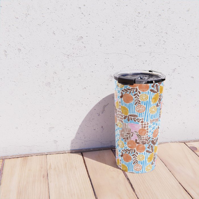 Citrus Fusion Extravaganza Travel Mug Gallery Image 4