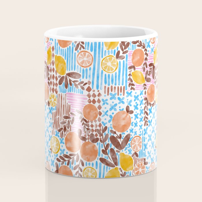 Citrus Fusion Extravaganza Coffee Mug Gallery Image 4