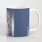 Be kind, floral Coffee Mug Gallery Image 1