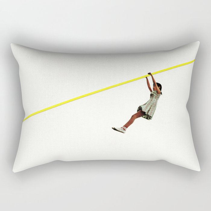 Zip Wire Rectangular Pillow Gallery Image 1