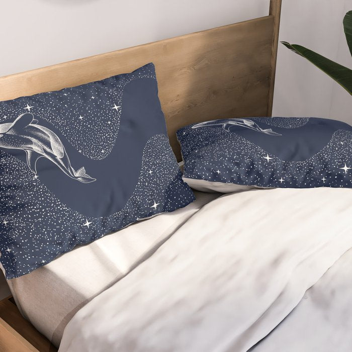 starry orca Pillow Sham Gallery Image 2