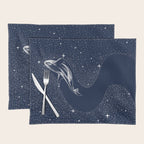 starry orca Placemat Gallery Image 1