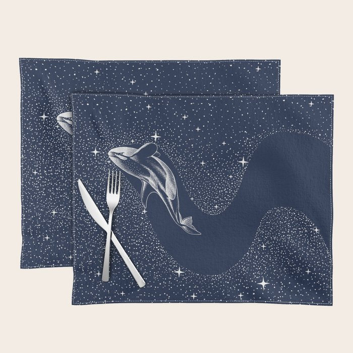 starry orca Placemat Gallery Image 1
