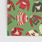 Ugly Christmas Sweaters Pattern Poster Gallery Image 3