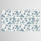 ma ville mon amour; City life collection soft grey  Tablecloth Gallery Image 2