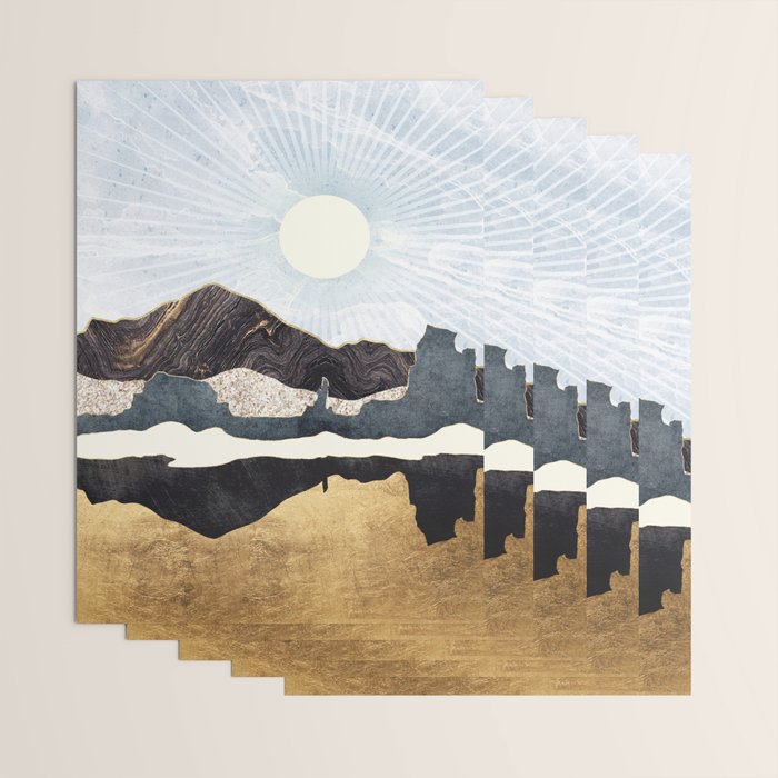 Desert Gold Wrapping Paper Gallery Image 3