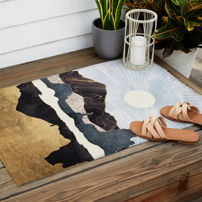 Desert Gold Outdoor Rug Gallery Image 2