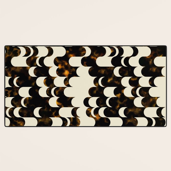 In Motion Amber Tortoise Desk Mat Gallery Image 3