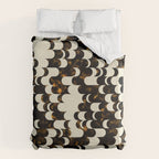 In Motion Amber Tortoise Duvet Cover Gallery Image 6