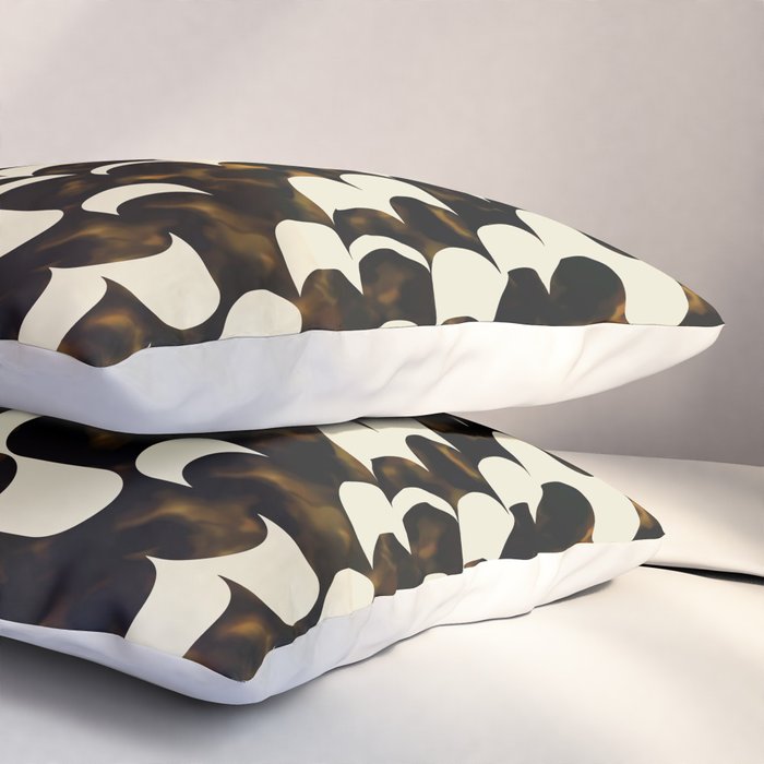 In Motion Amber Tortoise Pillow Sham Gallery Image 3
