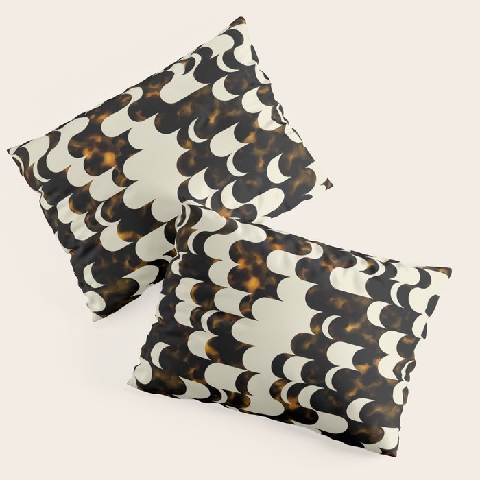 In Motion Amber Tortoise Pillow Sham Gallery Image 3