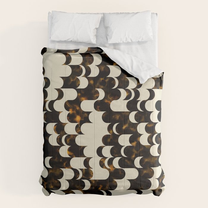 In Motion Amber Tortoise Comforter Gallery Image 6