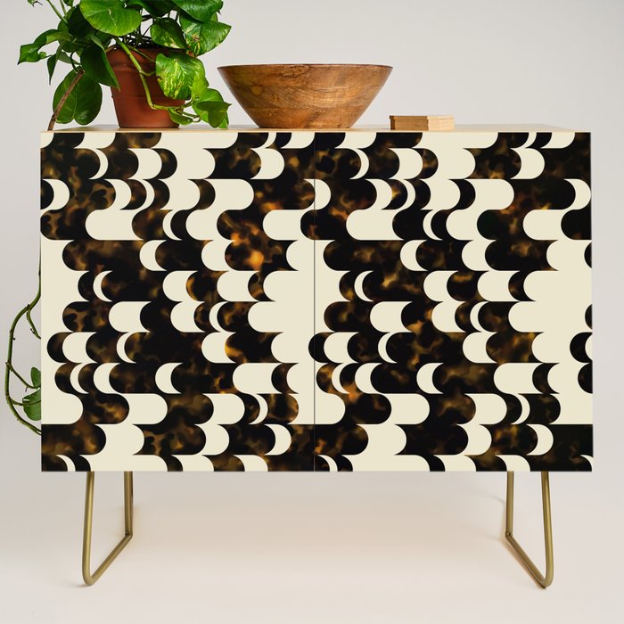 In Motion Amber Tortoise Credenza Gallery Image 1
