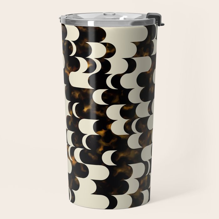 In Motion Amber Tortoise Travel Mug Gallery Image 2