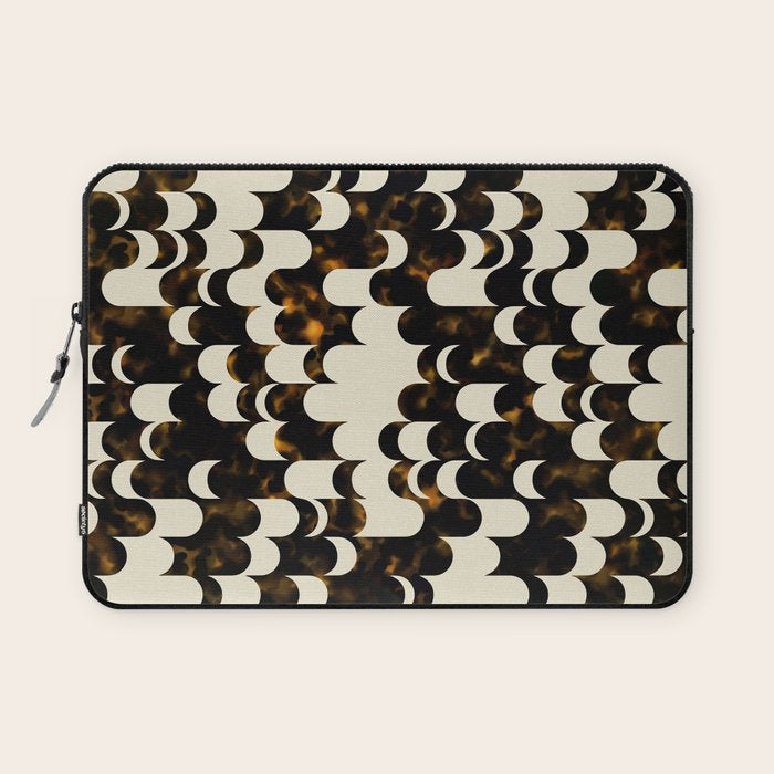 In Motion Amber Tortoise Laptop Sleeve Gallery Image 1
