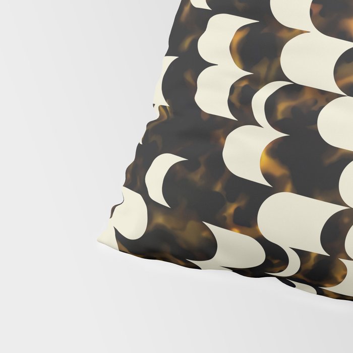 In Motion Amber Tortoise Pillow Sham Gallery Image 4