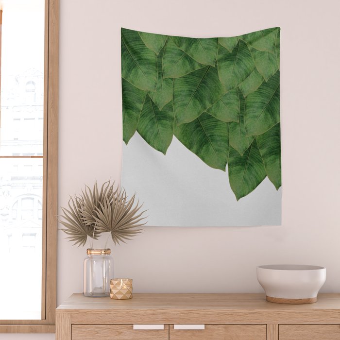 Banana Leaf III Wall Tapestry Gallery Image 2