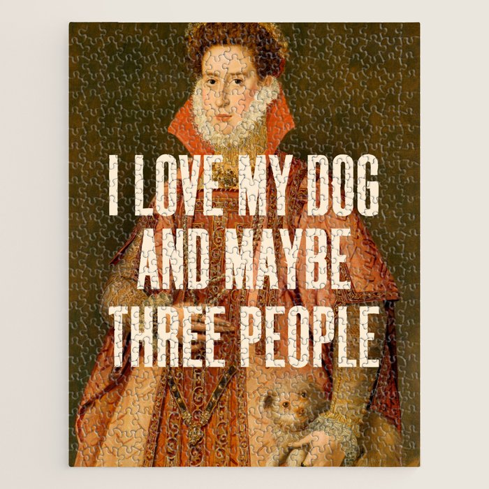 I Love My Dog Jigsaw Puzzle Gallery Image 1