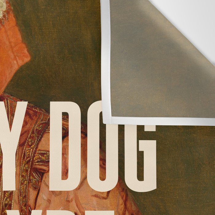 I Love My Dog Wall Tapestry Gallery Image 3