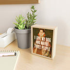 I Love My Dog Mini Art Print Gallery Image 2