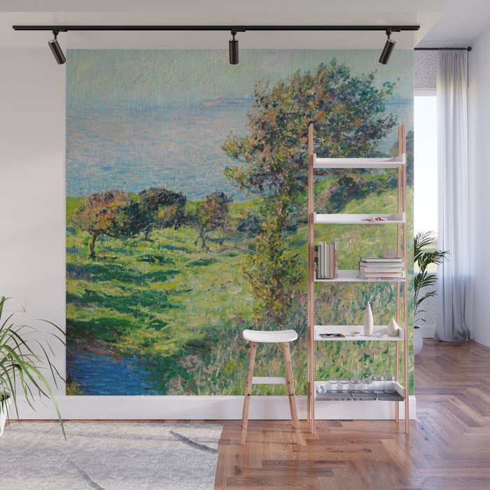 Claude Monet "Coup De Vent" Wall Mural Gallery Image 1