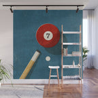 BILLIARDS / Ball 7 Wall Mural Gallery Image 1