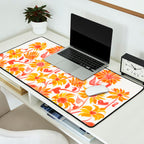 Sunflower Watercolor - Fiery Palette Desk Mat Gallery Image 2