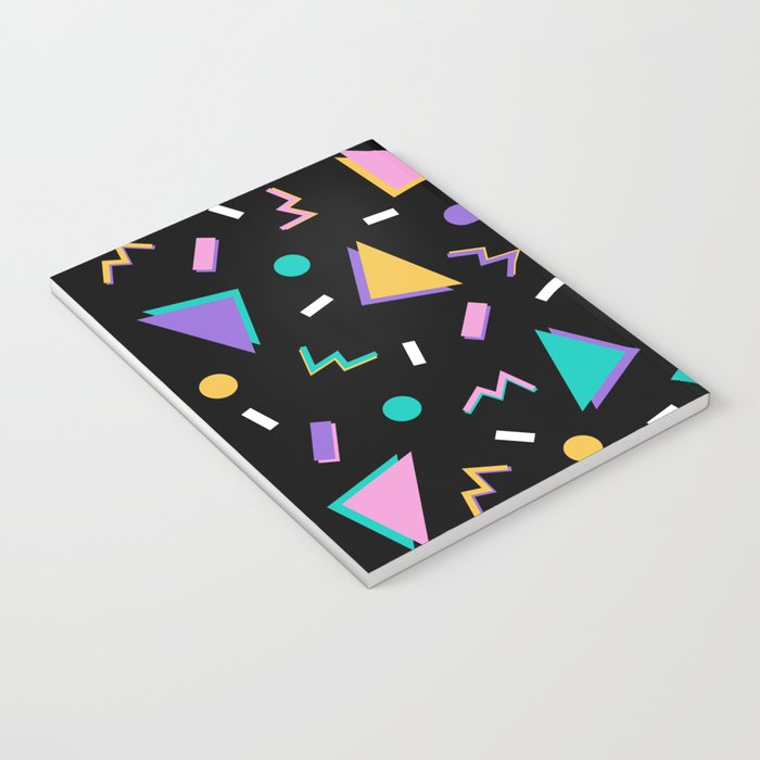 Memphis pattern 104 - 80s / 90s Retro Notebook Gallery Image 3