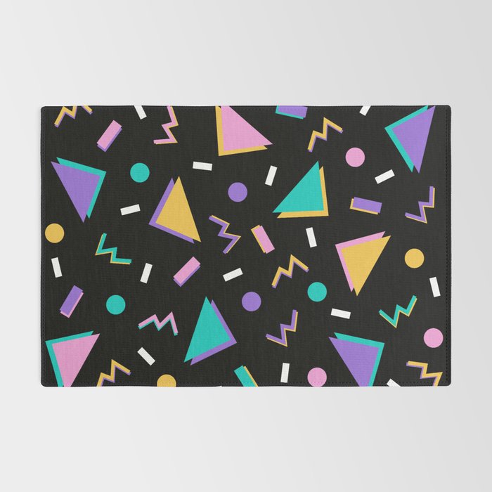 Memphis pattern 104 - 80s / 90s Retro Rug Gallery Image 2