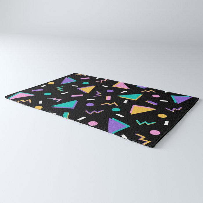 Memphis pattern 104 - 80s / 90s Retro Rug Gallery Image 3