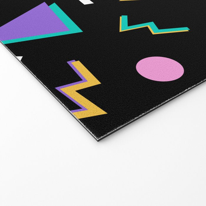Memphis pattern 104 - 80s / 90s Retro Welcome Mat Gallery Image 2
