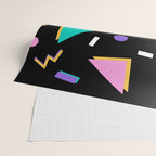 Memphis pattern 104 - 80s / 90s Retro Wrapping Paper Gallery Image 2