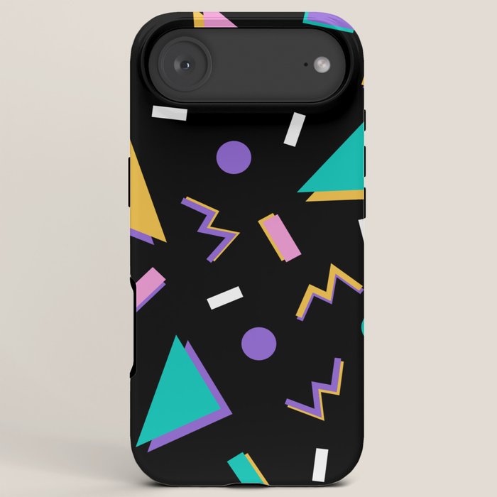 Memphis pattern 104 - 80s / 90s Retro iPhone Case Gallery Image 6