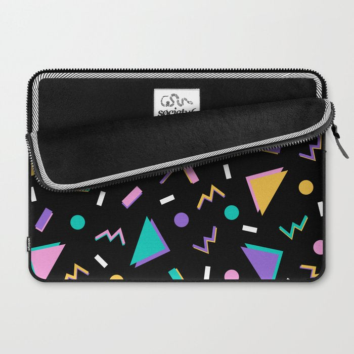 Memphis pattern 104 - 80s / 90s Retro Laptop Sleeve Gallery Image 2